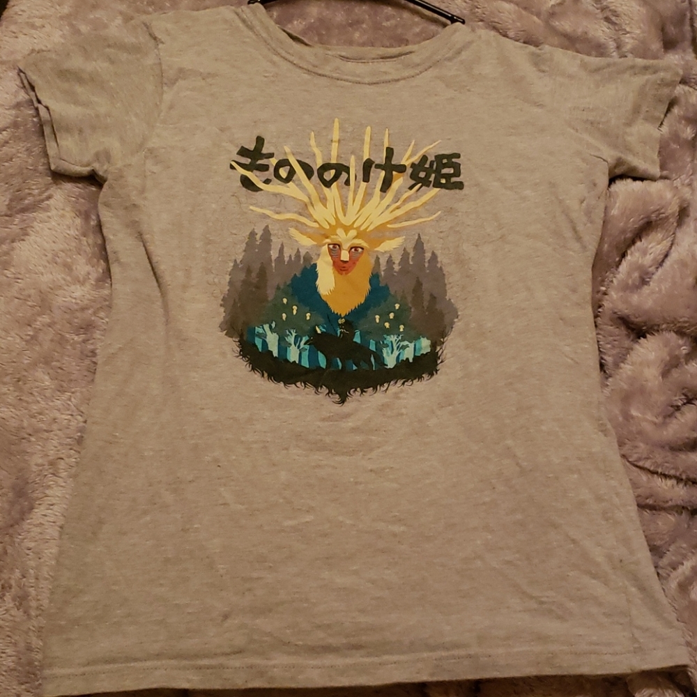 Hot Topic Princess Mononoke shirt